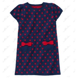 Gymboree Vintage Homecoming Kitty Sweater Dress Size 6